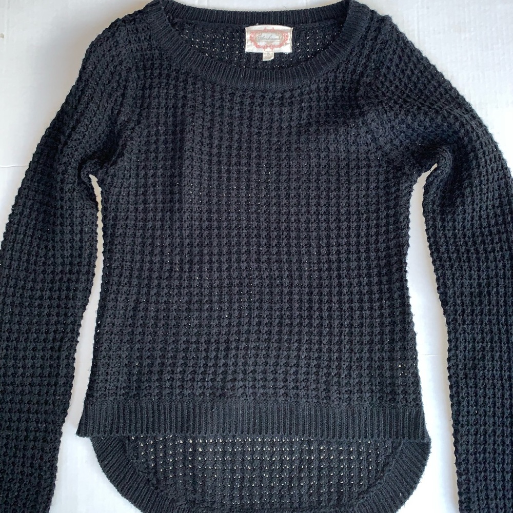 Black sweater worn only once